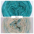 Jahresdecke häkeln CAL - Starterset Vier Jahreszeiten Häkeldecke - 8-Sets zur Auswahl