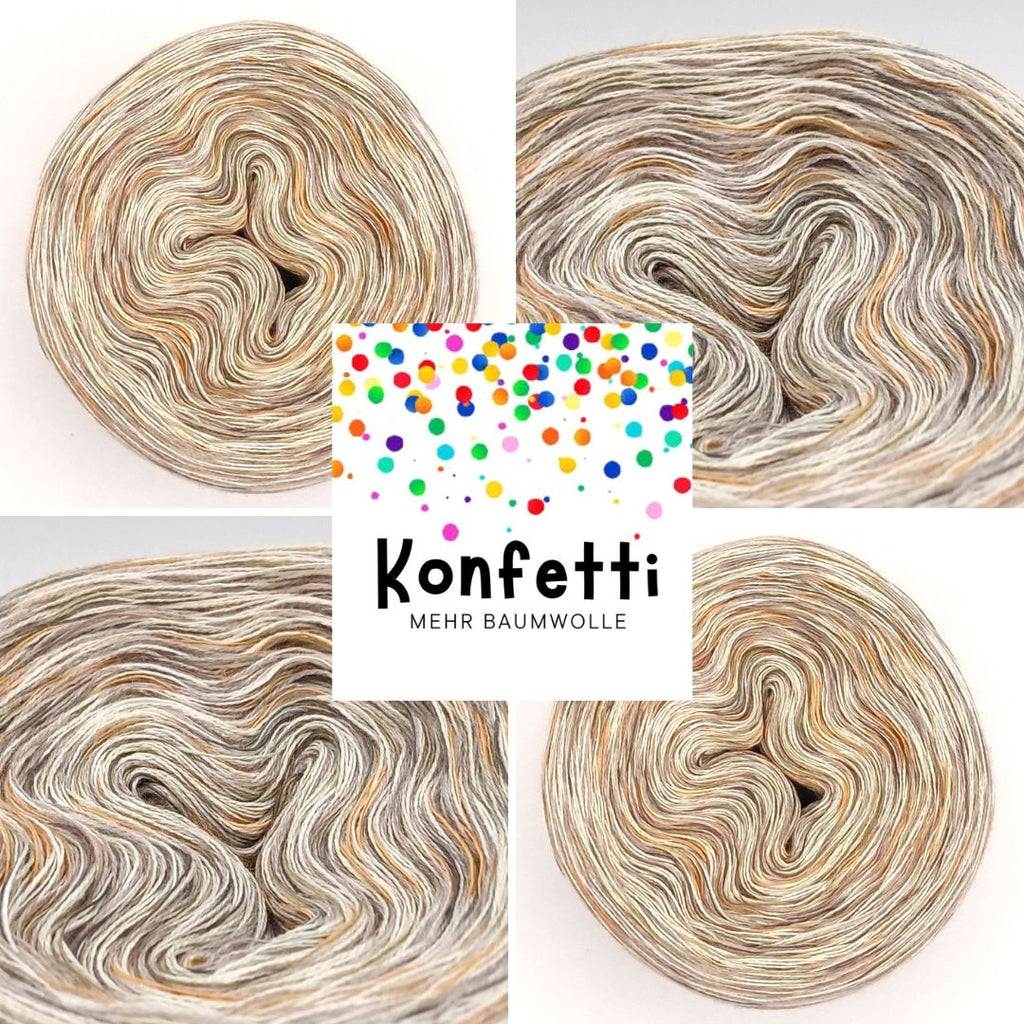 Konfetti Bobbel Garn mit mehr Baumwolle 28001