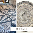 Urlaubs-Bobbel "Mosaik"- 3-fädig