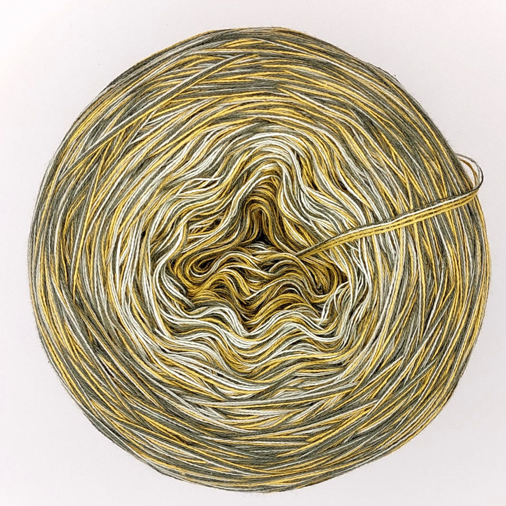 Bobbel "Pistazienkugel", 4-fädig Farbverlauf, verschiedene Lauflängen