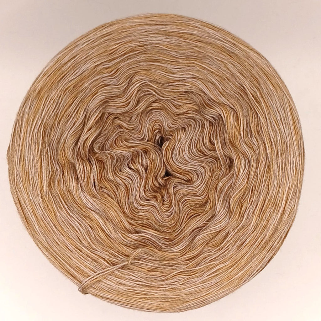 Bobbel "Sandstrand", 4-fädig meliert, verschiedene Lauflängen