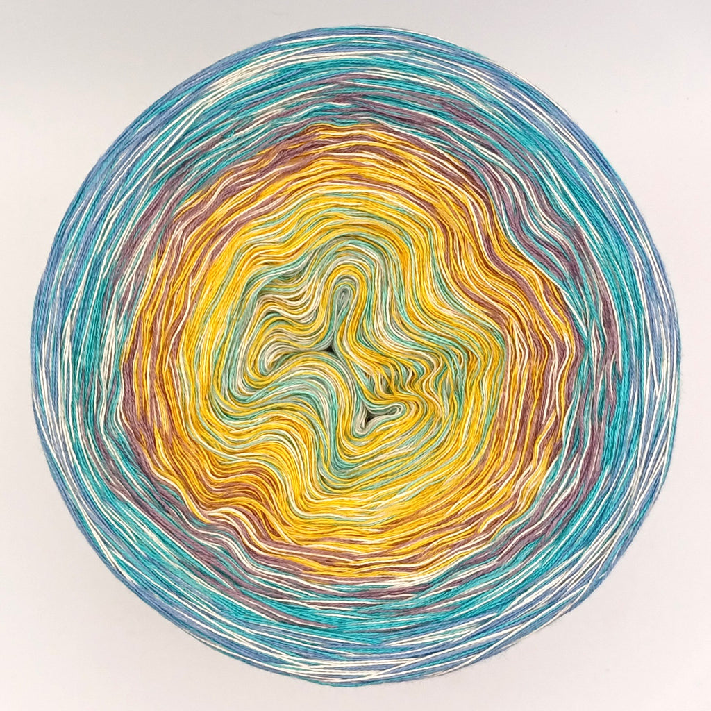 Schnäppchen-Bobbel mit Farbverlauf, 4-fädig, 1125m/300g