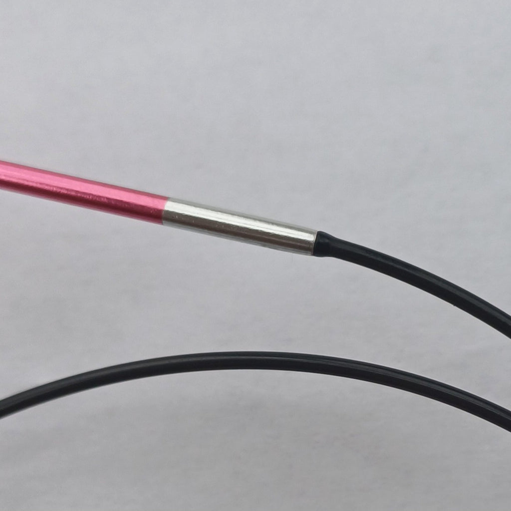 KnitPro ZING Alu -  Rundstricknadel 60cm od. 40cm lang, 2mm