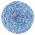 Bobbel "Blauer Montag", 4-fädig meliert, verschiedene Lauflängen