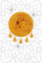 Garnset Mandala Sonnenstern (Set 11H)