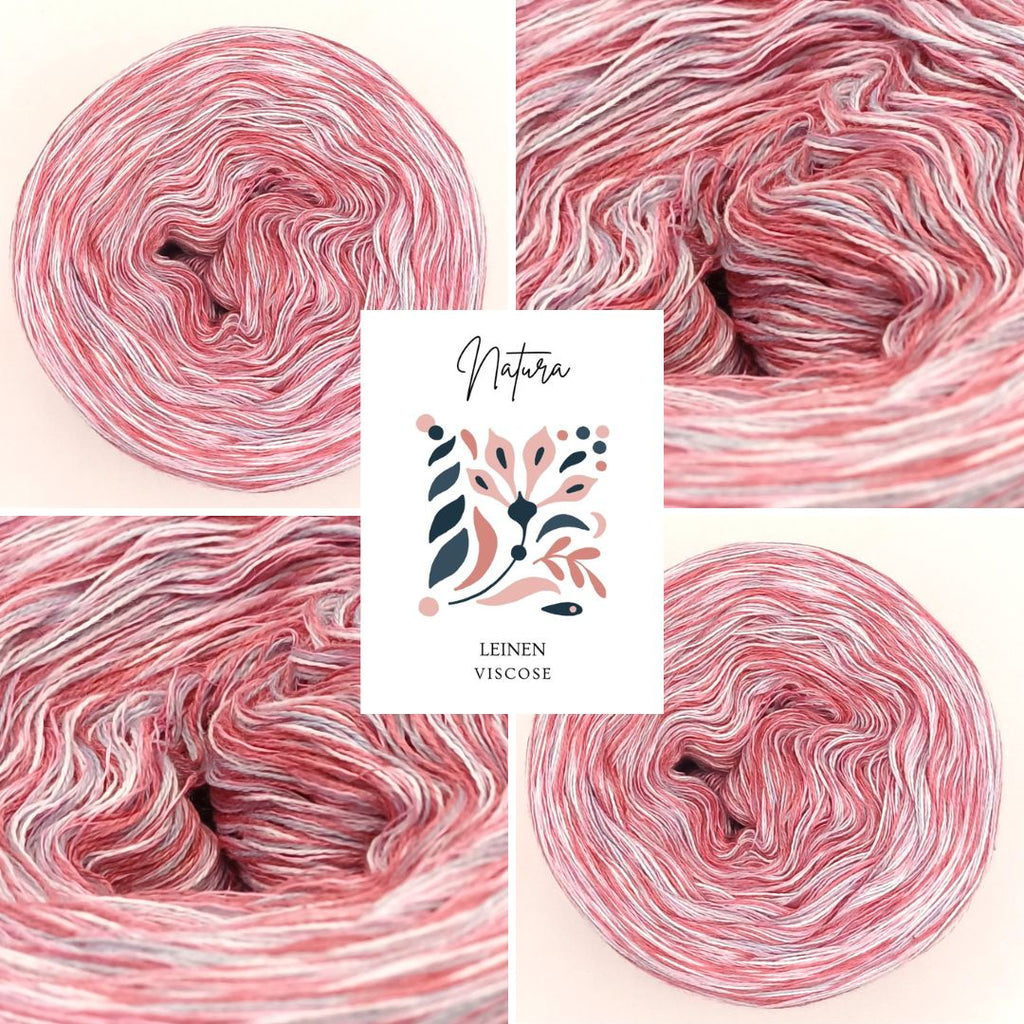 Natura Bobbel Garn mit Baumwolle, Leinen und Viskose 26002