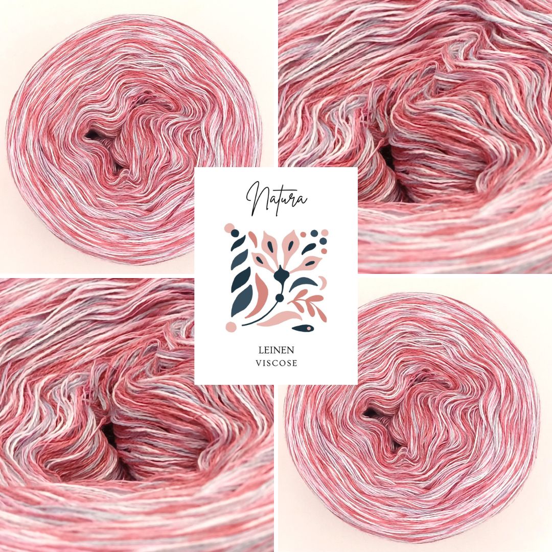 Natura Bobbel Garn mit Baumwolle, Leinen und Viskose 26002