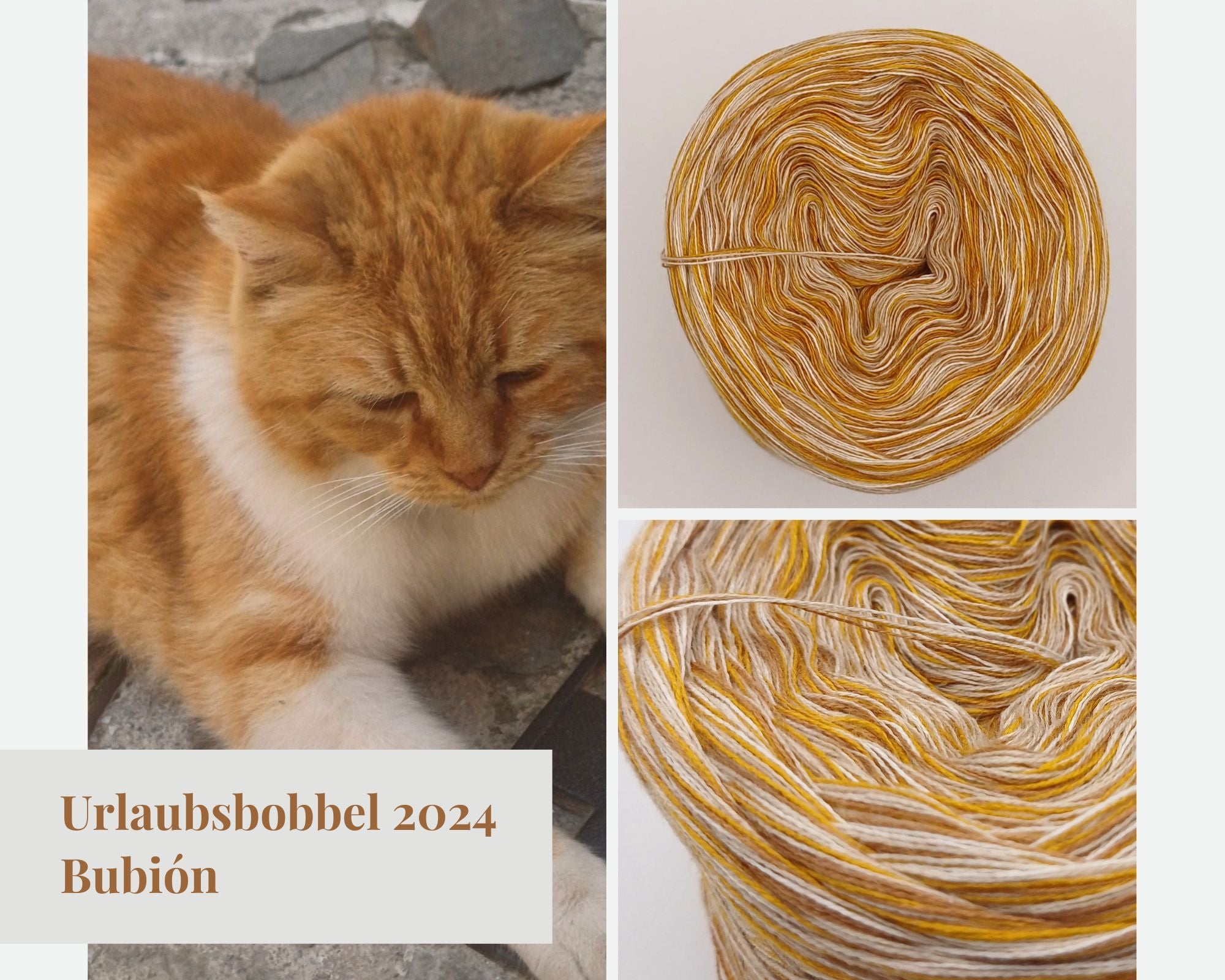 Urlaubs - Bobbel "Bubión" 4-fädig meliert