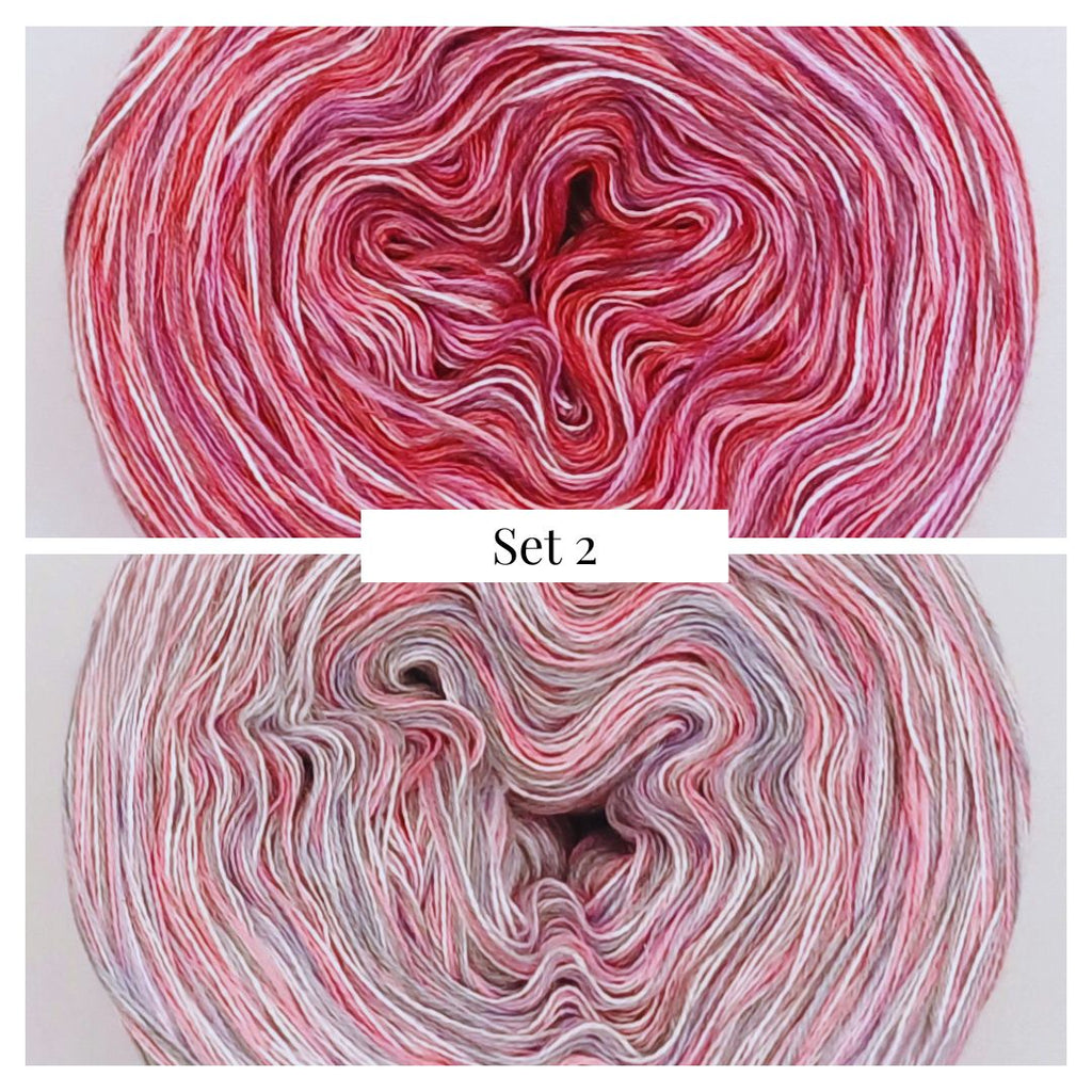 Jahresdecke häkeln CAL - Starterset Vier Jahreszeiten Häkeldecke - 8-Sets zur Auswahl