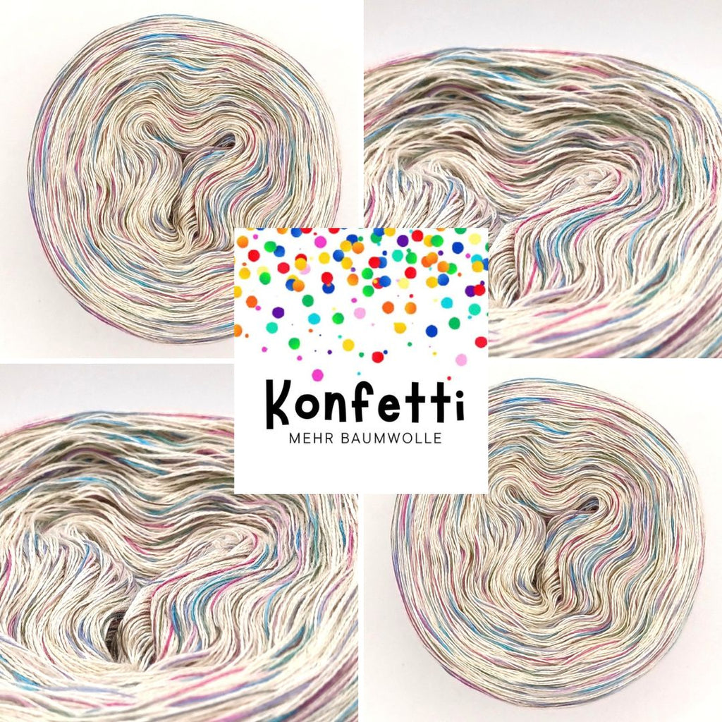 Konfetti Bobbel Garn mit mehr Baumwolle 28003