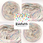 Konfetti Bobbel Garn mit mehr Baumwolle 28003