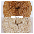 Jahresdecke häkeln CAL - Starterset Vier Jahreszeiten Häkeldecke - 8-Sets zur Auswahl