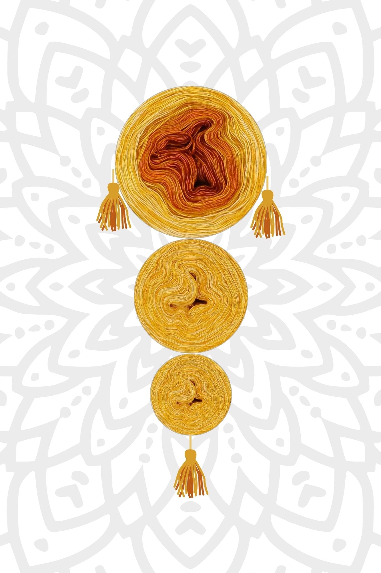 Garnset Mandala Love - Set 3