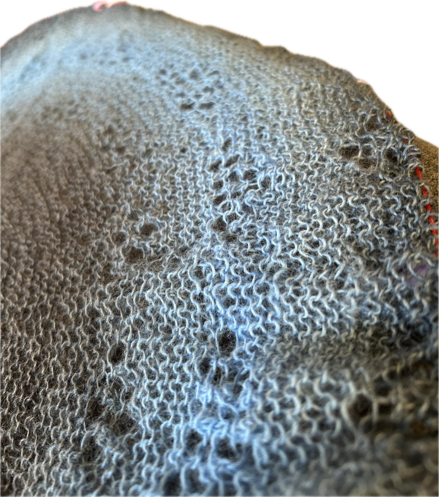 Das Wintertuch stricken - halbrundes Tuch mit Shetland-Lacemuster