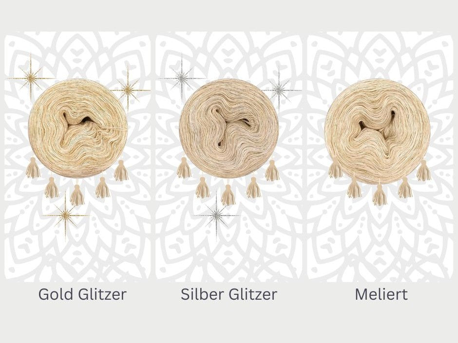 Garnset Mandala Sonnenstern (Set 12H)