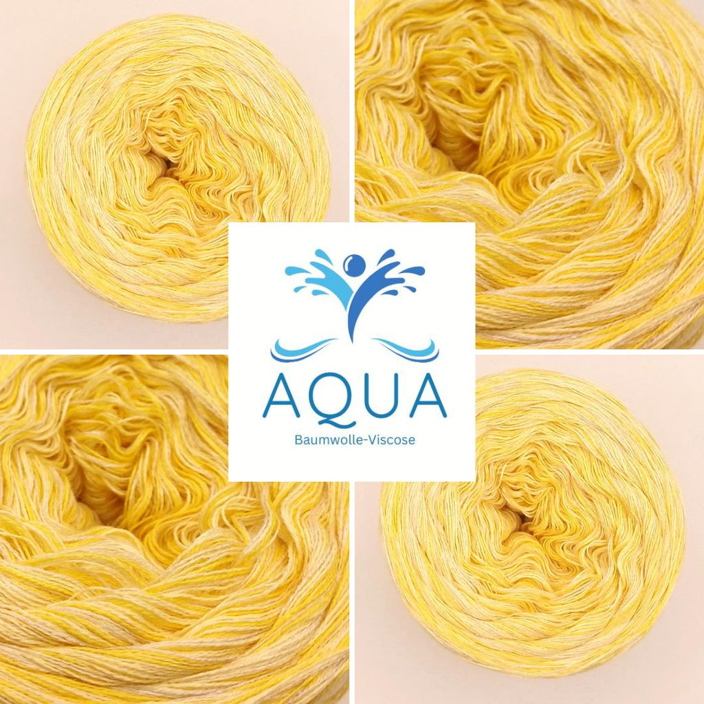 Aqua Bobbel Garn mit Baumwolle und Viskose 25005