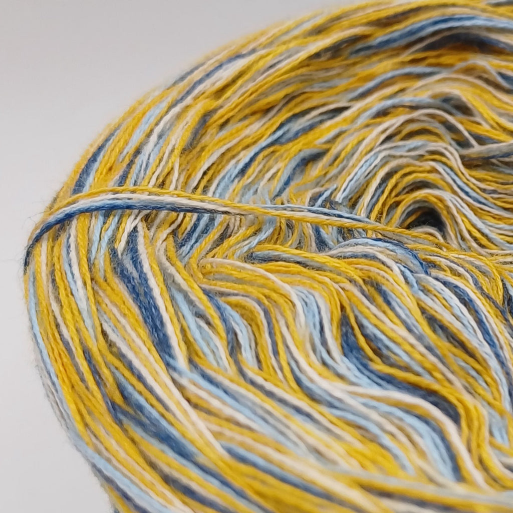 Bobbel "Magarite", 4-fädig meliert, verschiedene Lauflängen, Farbe Set 6