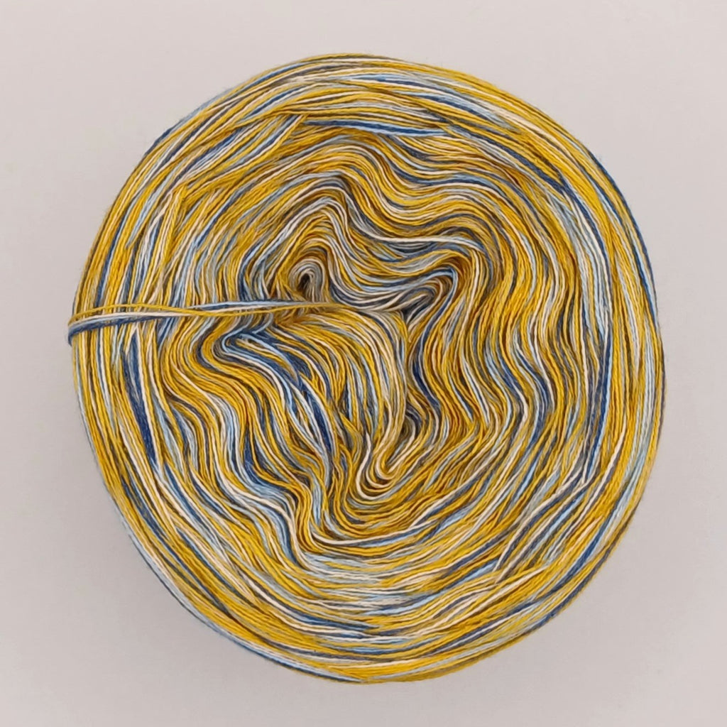 Bobbel "Magarite", 4-fädig meliert, verschiedene Lauflängen, Farbe Set 6