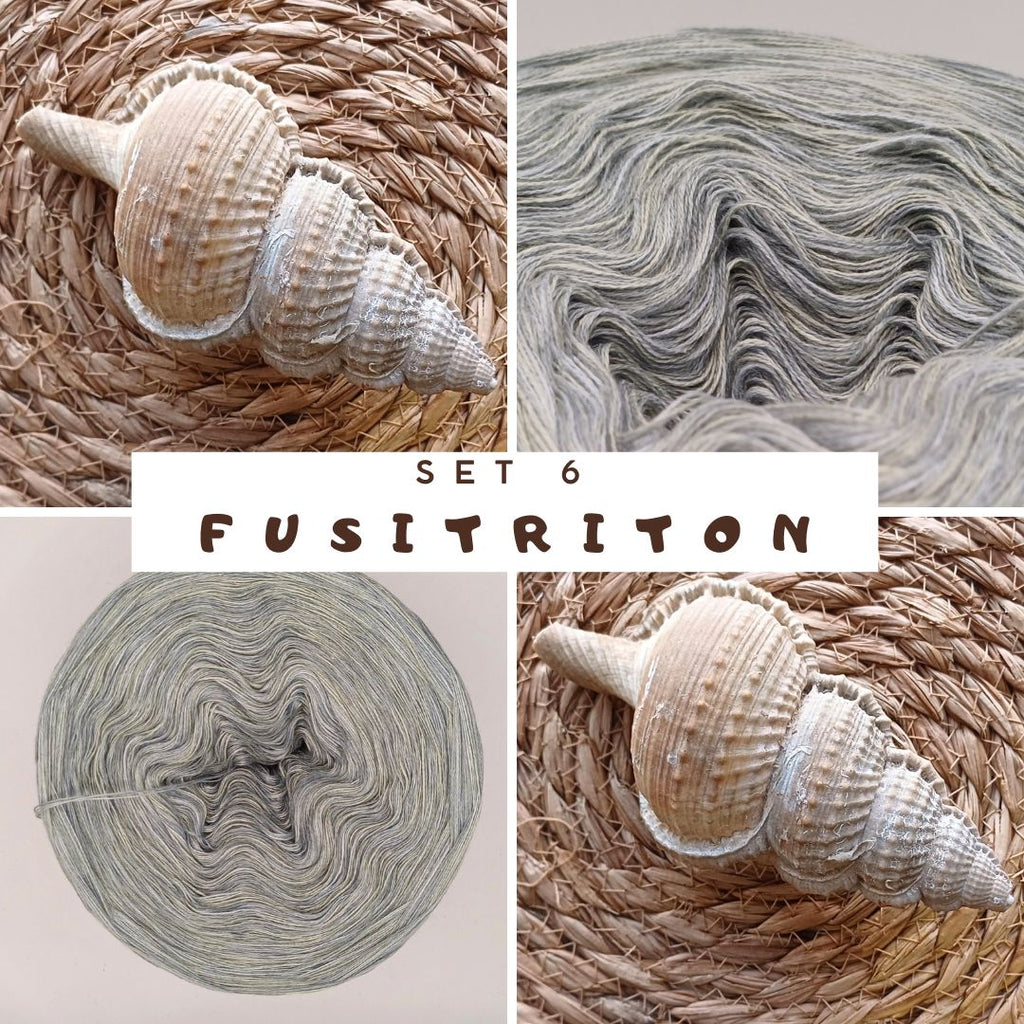 Tunika "Muschelsammlerin" häkeln - Häkelset mit Anleitung & Garn