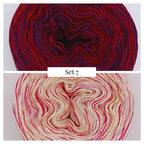 Jahresdecke häkeln CAL - Starterset Vier Jahreszeiten Häkeldecke - 8-Sets zur Auswahl