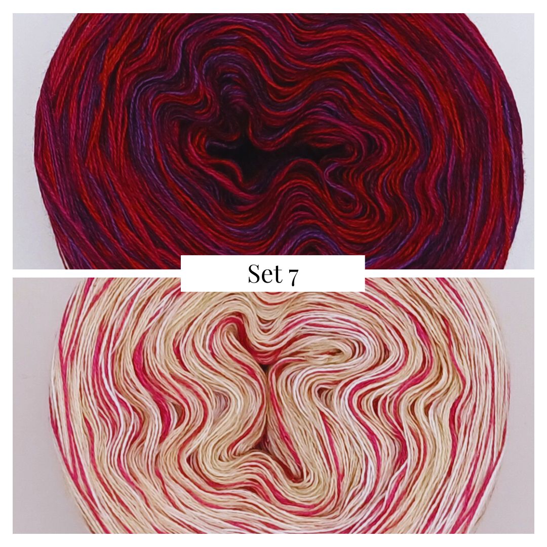 Jahresdecke häkeln CAL - Starterset Vier Jahreszeiten Häkeldecke - 8-Sets zur Auswahl