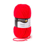 Schachenmayr Bravo Scarlet-Rot Farbe 7 Von der Temperaturdecke 08241