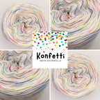 Konfetti Bobbel Garn mit mehr Baumwolle 28007