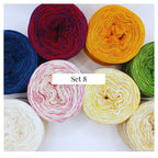 Jahresdecke häkeln CAL - Starterset Vier Jahreszeiten Häkeldecke - 8-Sets zur Auswahl