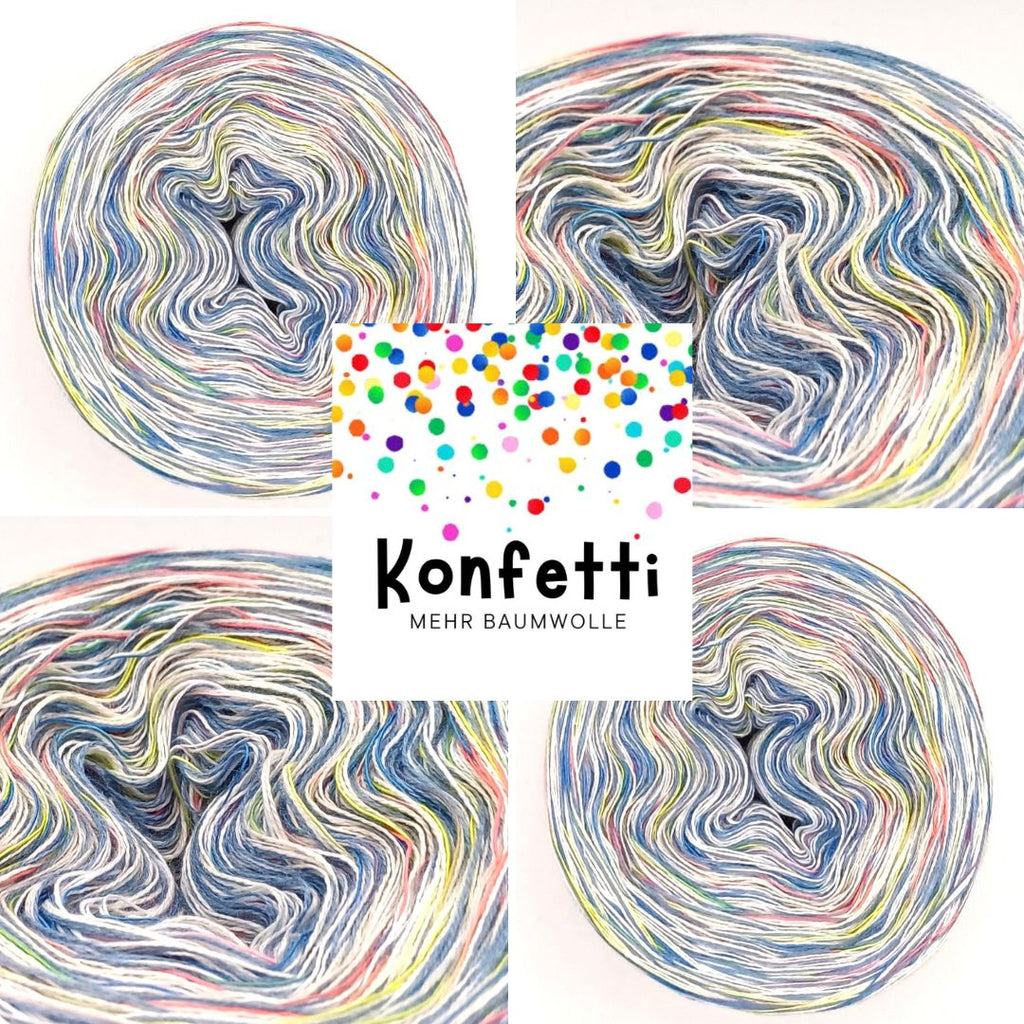 Konfetti Bobbel Garn mit mehr Baumwolle 28008
