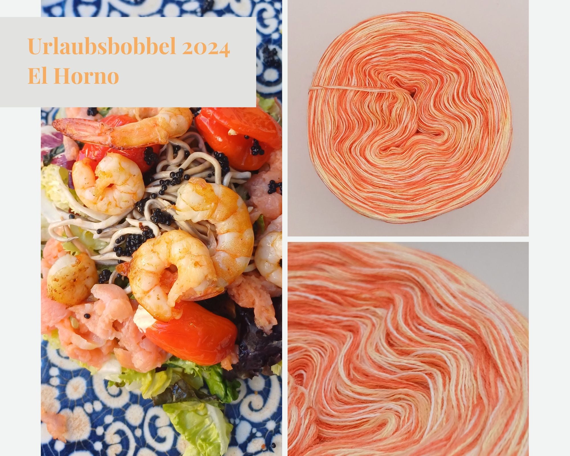 Urlaubs - Bobbel "El Horno" 4-fädig meliert