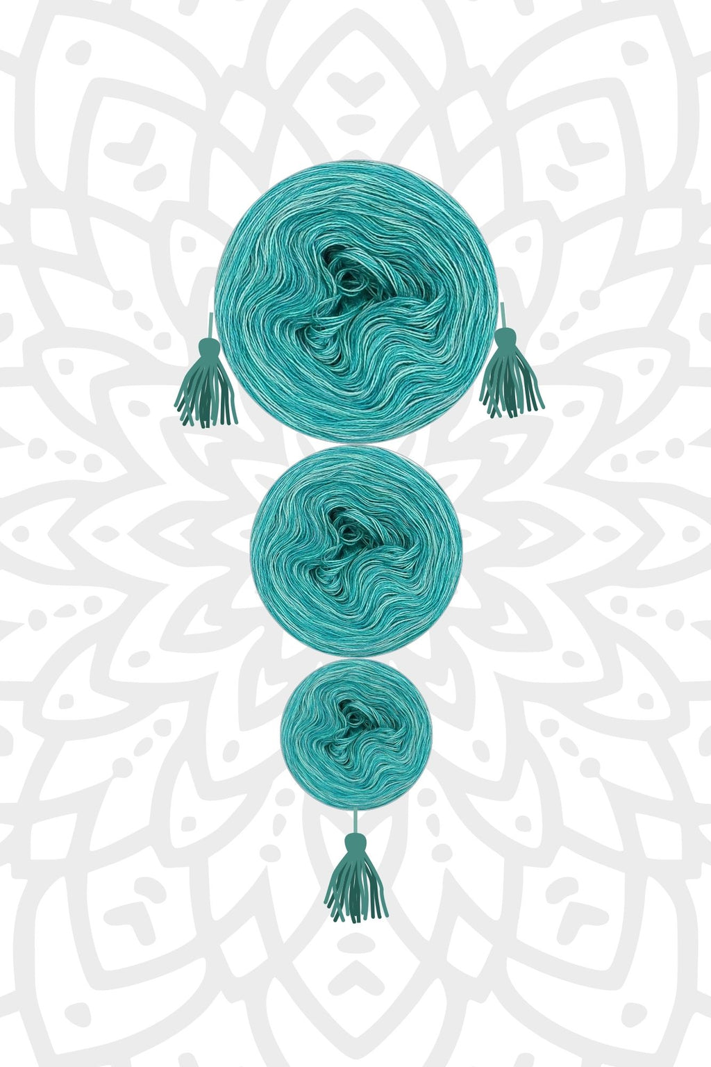 Garnset Mandala Love - Set 9