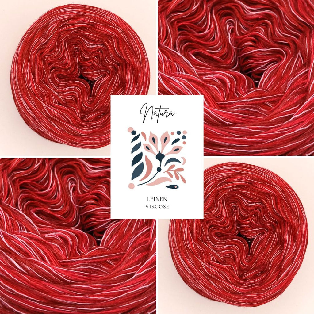 Natura Bobbel Garn mit Baumwolle, Leinen und Viskose 26009