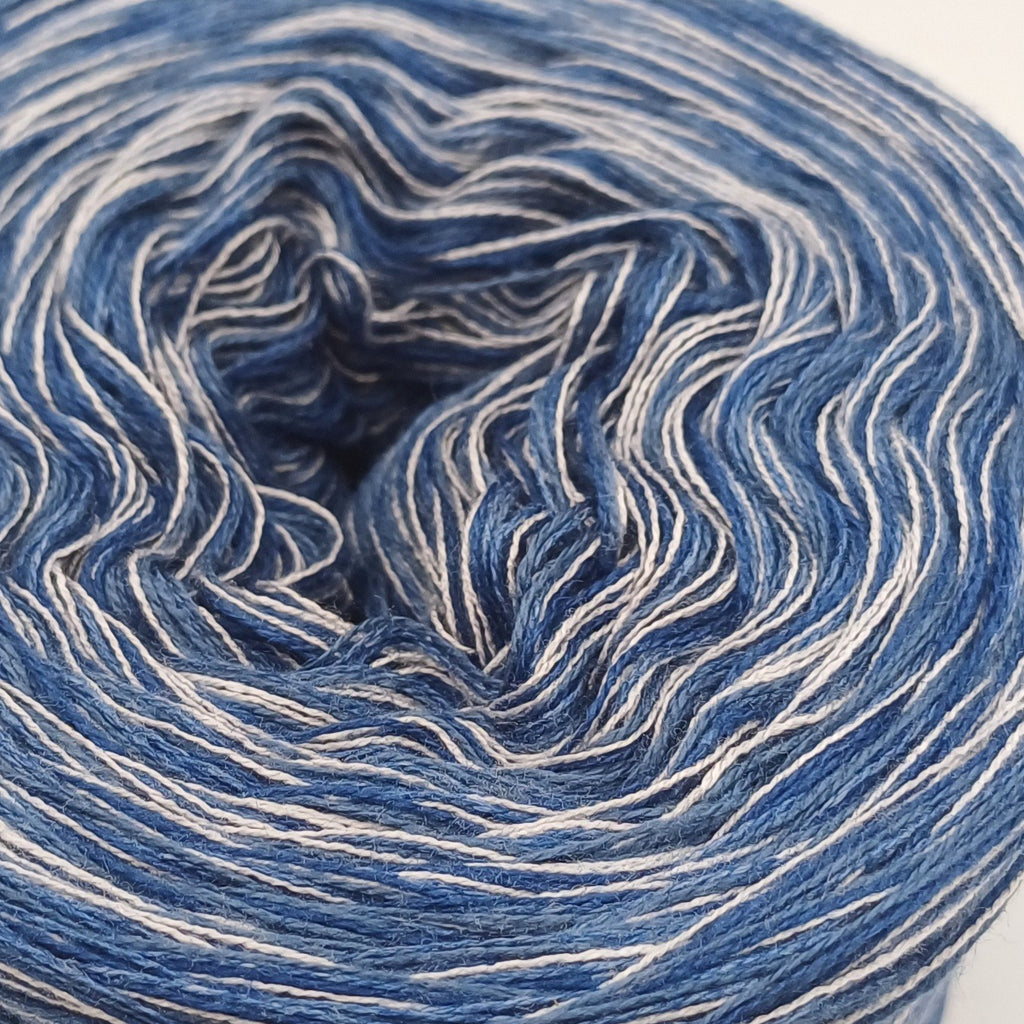 Aqua Bobbel Garn mit Baumwolle und Viskose 25009