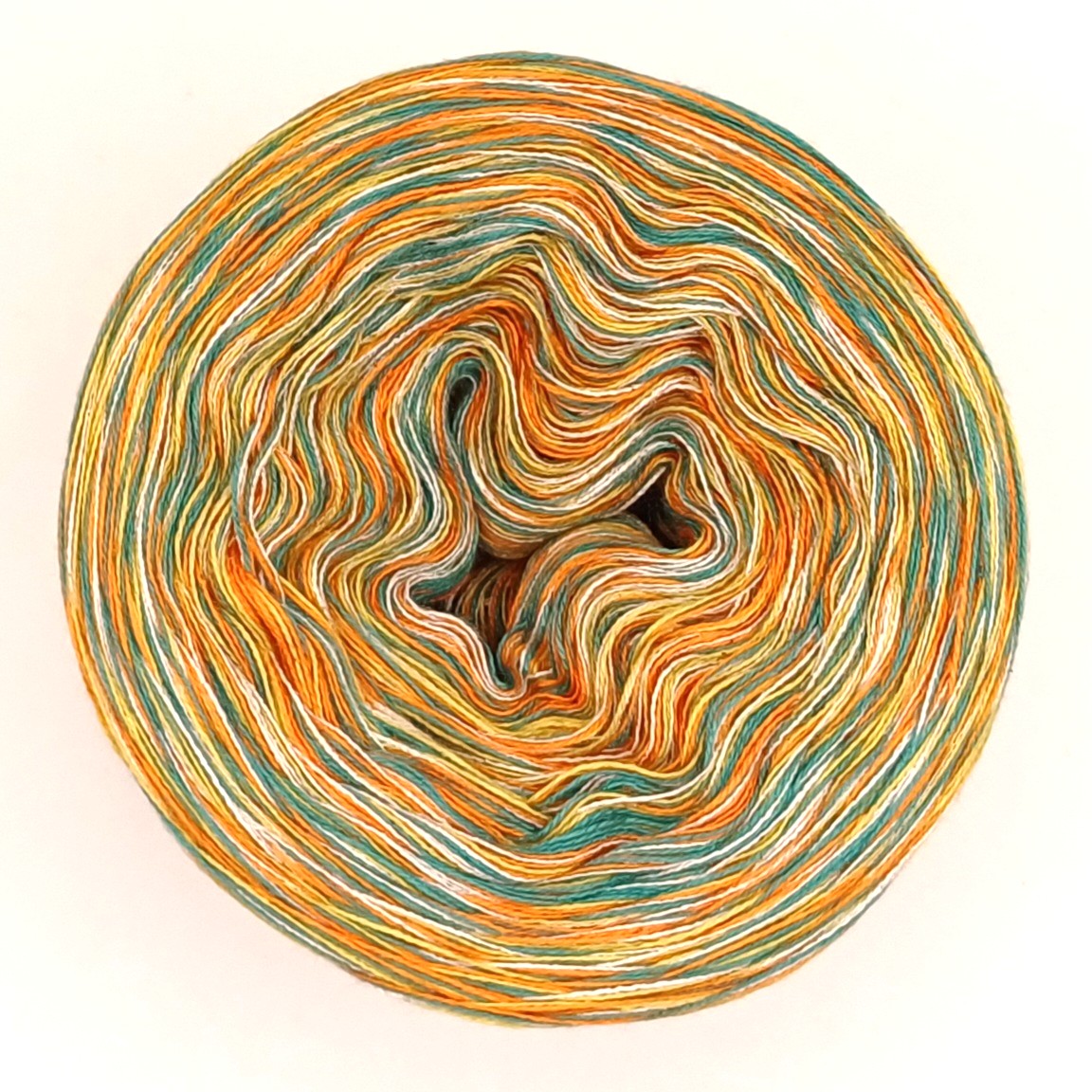 Aqua Bobbel Garn mit Baumwolle und Viskose 25011