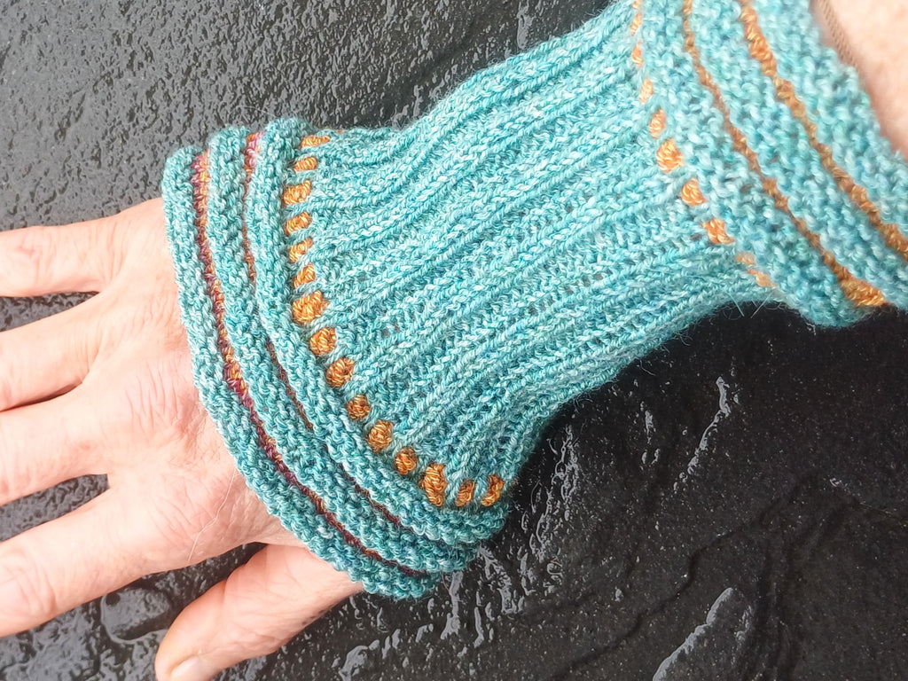 Armstulpen "Punto", Gr.S-L