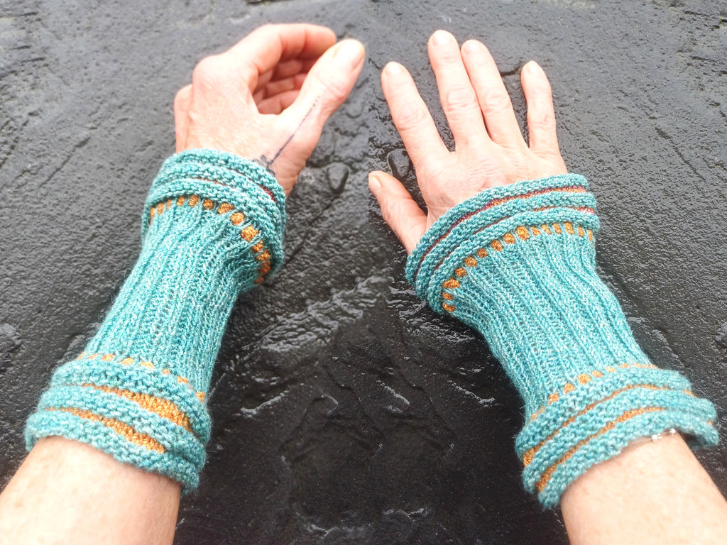 Armstulpen "Punto", Gr.S-L