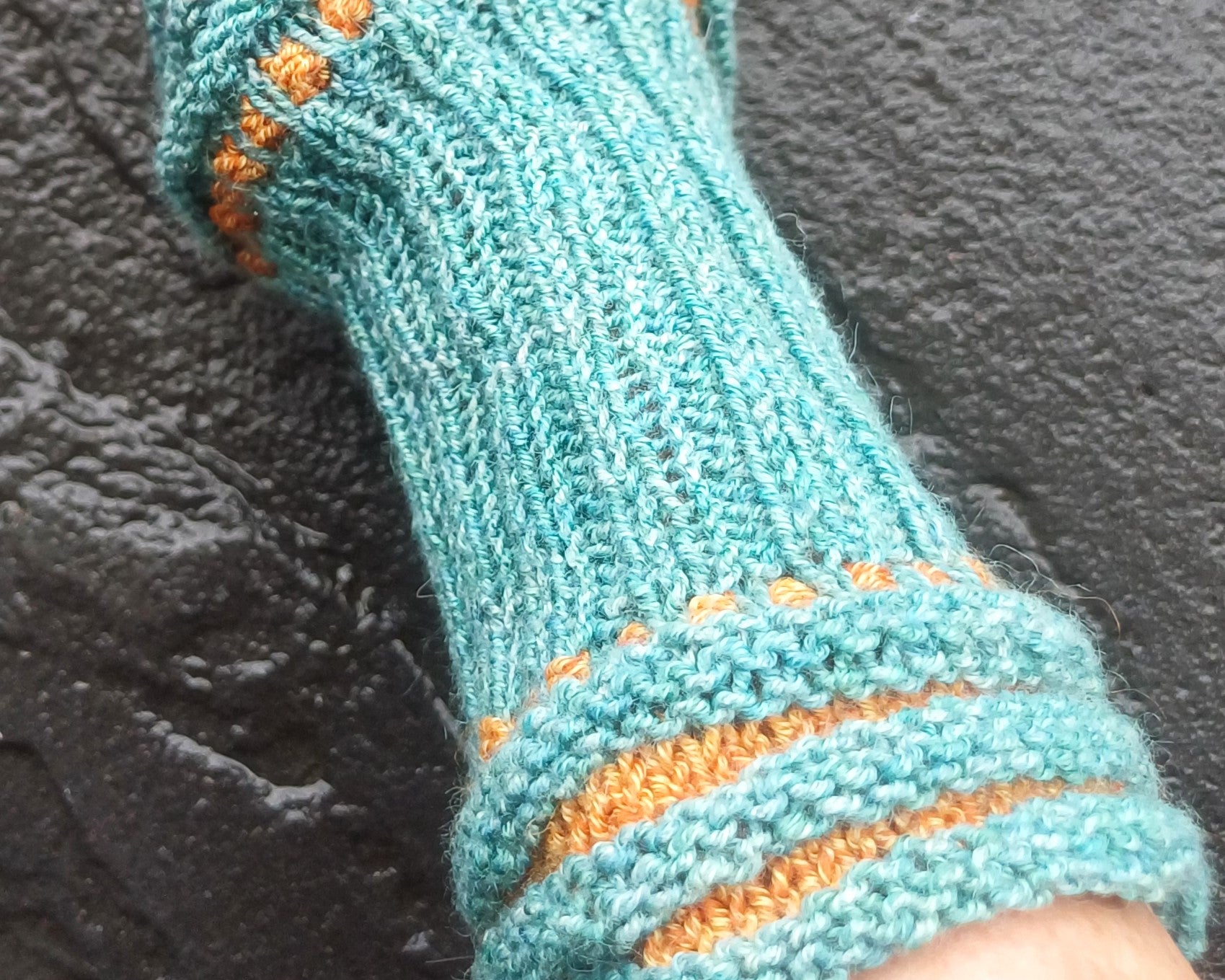 Armstulpen "Punto", Gr.S-L