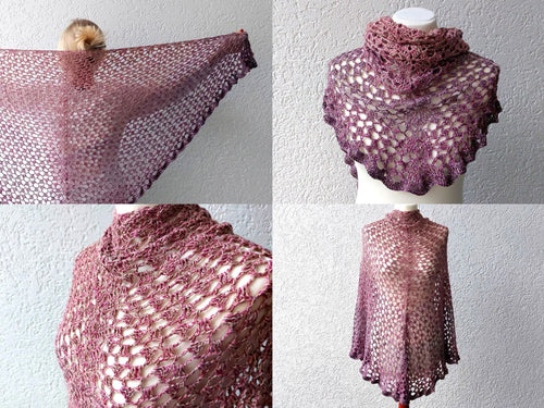 Luftiges Tuch "Valentina", PDF Häkelanleitung