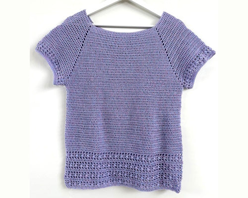 Häkelanleitung Shirt, Tunika "Spring Time", RVO, alle Größen