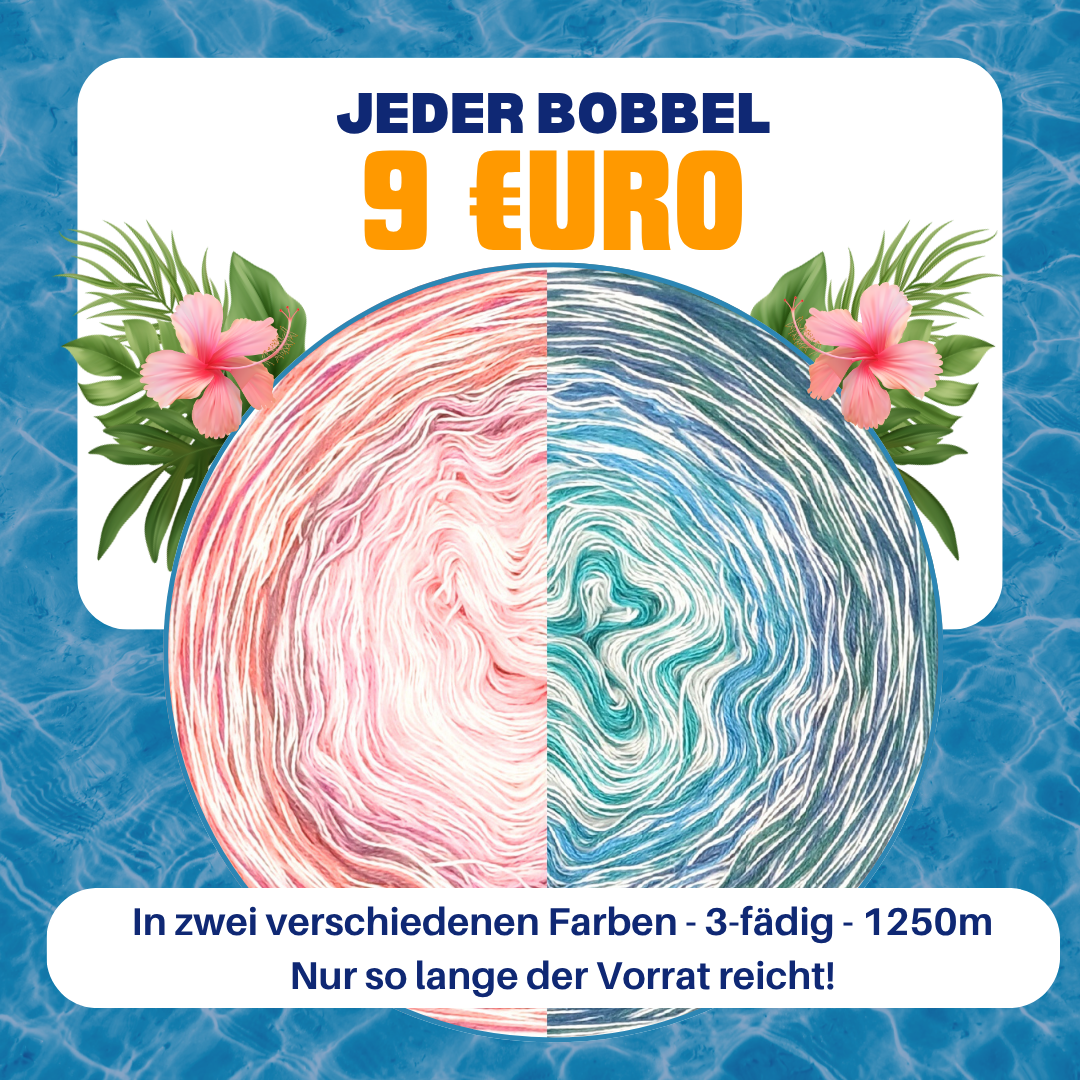 Schnäppchen Bobbel - 3fädig, 1250m