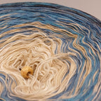 Bobbel "Puntilla 2" verschiedene Lauflängen, 4-fädig Farbverlauf