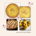 Jahreszeiten Herbst 2026 - Apfelkuchen mit Konfetti