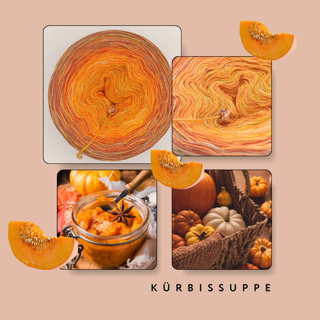 Jahreszeiten Herbst 2026 - Kürbissuppe mit Konfetti
