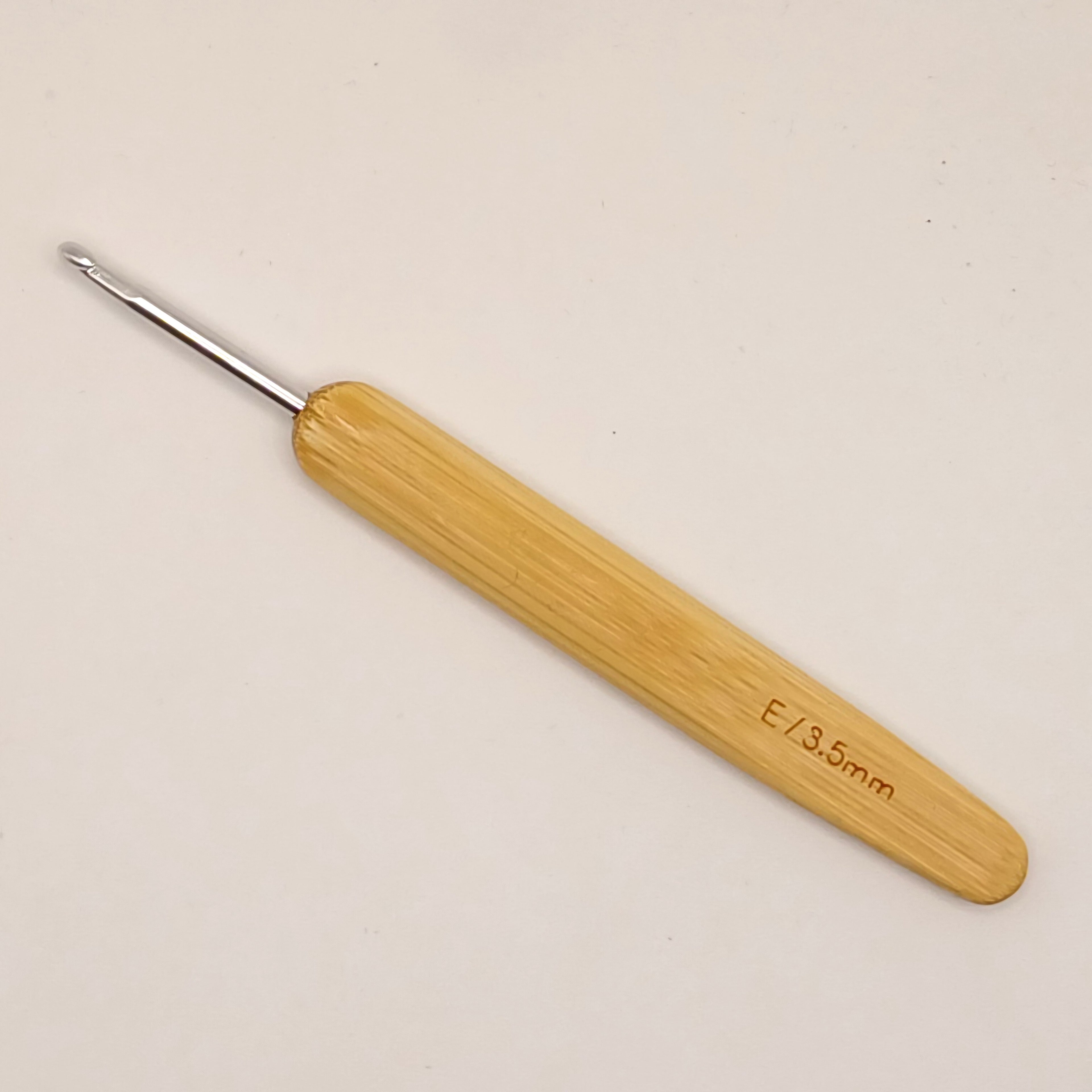 ChiaoGoo Premium Häkelnadel Metall mit flachem Bambusgriff