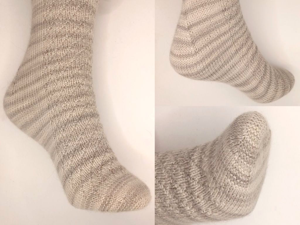 Querliegende Bandspitze - Fixe Quickie Ferse "Picco" , Gr. 34-47