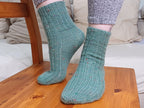 Socken 2026 - Januar: Fixe Quicky Ferse "Classico" 6-fach, Top Down