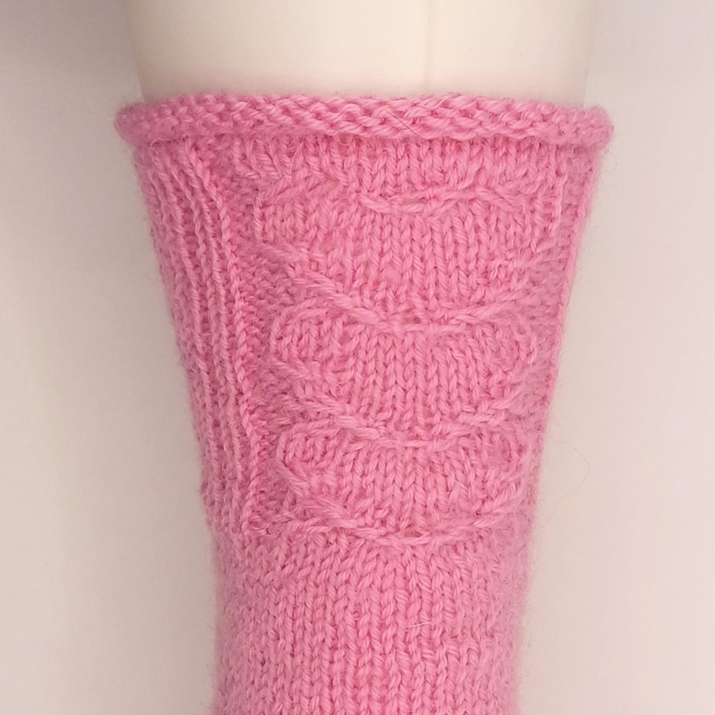 Einfach Socken stricken! Fixe Quicky Ferse, "Herzlich", Gr.34-47, PDF