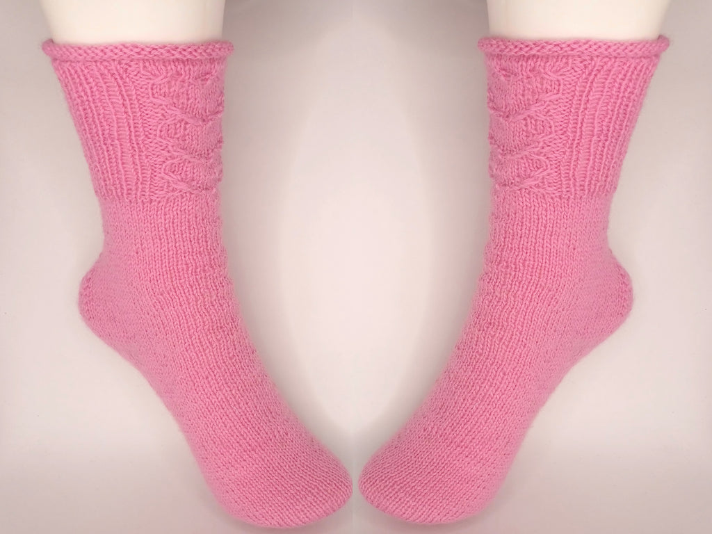 Einfach Socken stricken! Fixe Quicky Ferse, "Herzlich", Gr.34-47, PDF