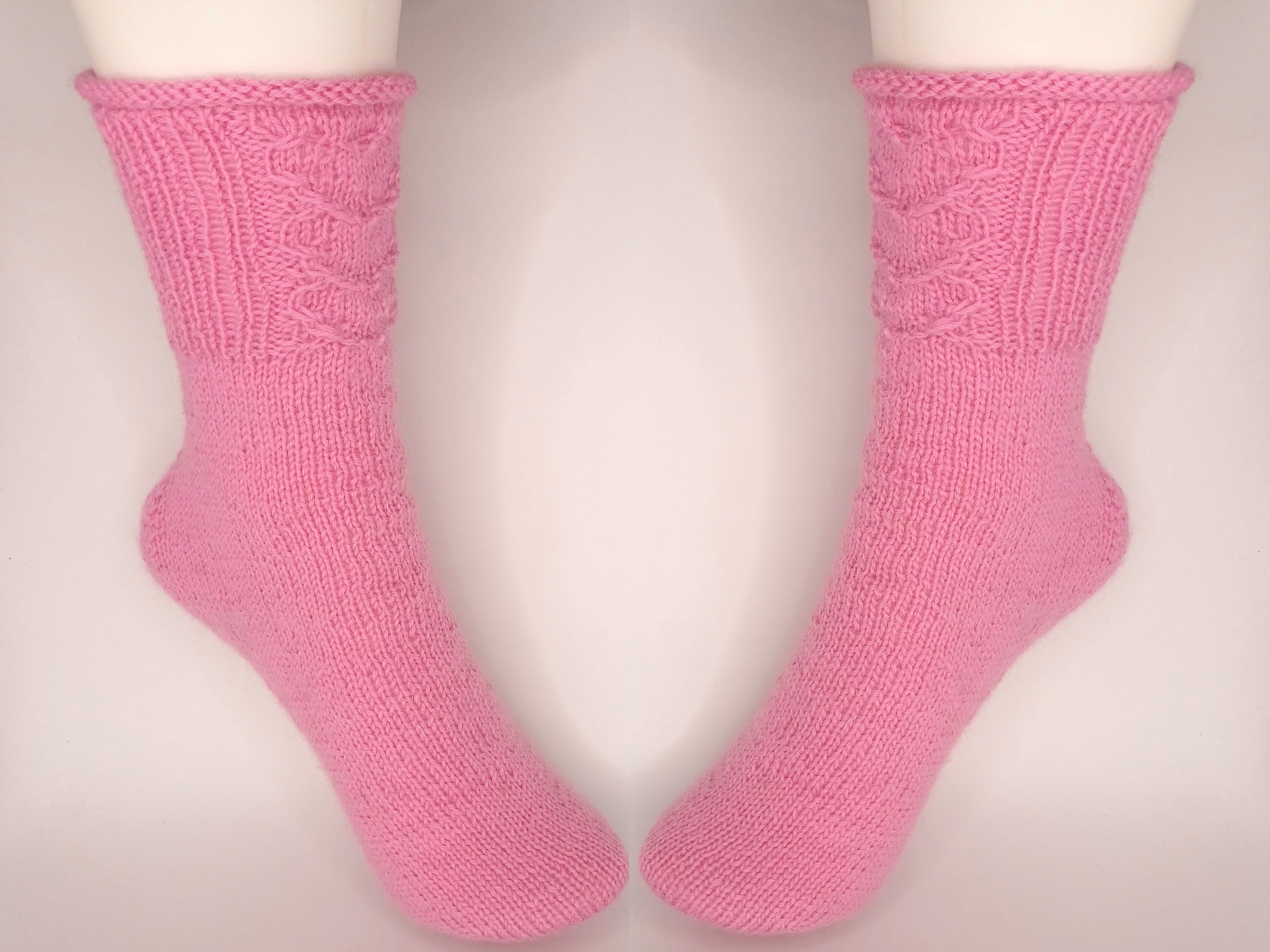 Einfach Socken stricken! Fixe Quicky Ferse, "Herzlich", Gr.34-47, PDF