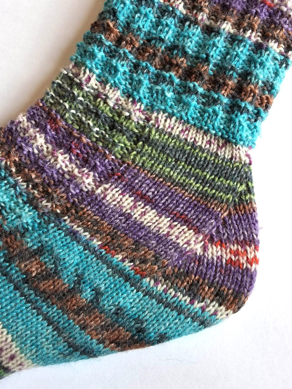 Sockenjahr 2026 – April Socke „Pelikular"